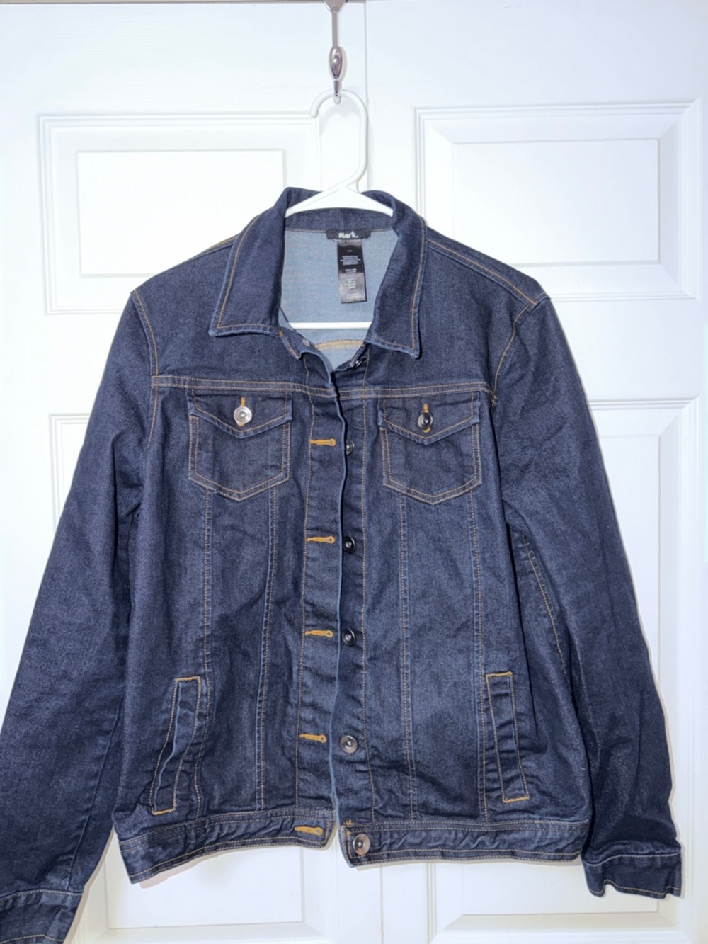 Mark Denim Jacket - Dark Blue Women's Jean Jacket